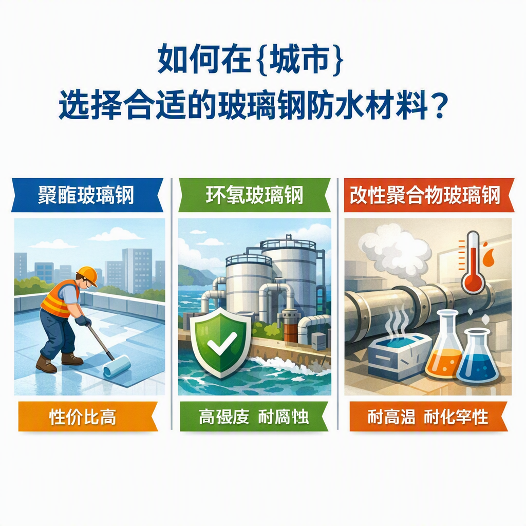 如何在大同选择合适的玻璃钢防水材料？