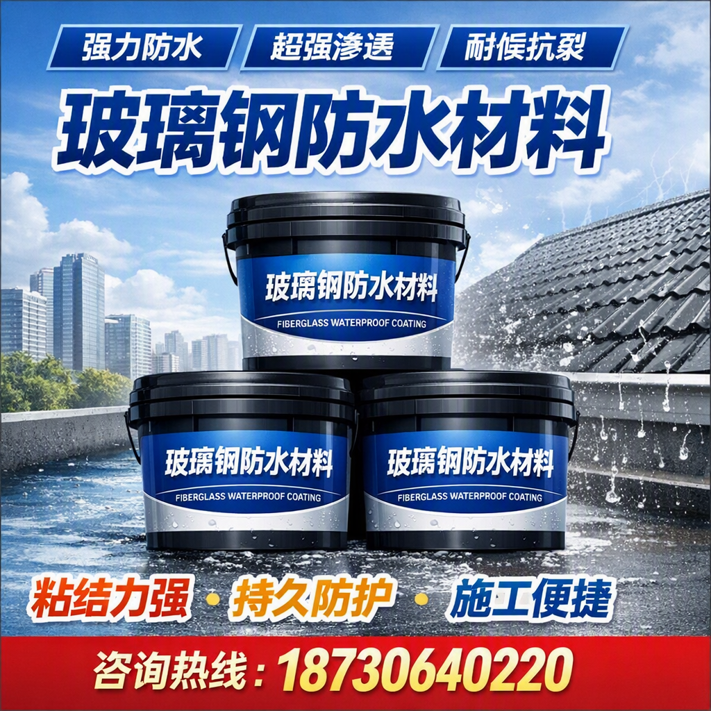 了解玻璃钢防水材料的市场趋势，大同 企业不可不知
